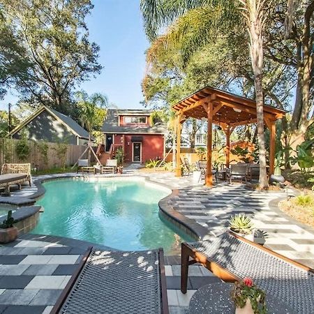 Unique Studio W Pool Spa & Gardens Near Downtown Джексонвілл Екстер'єр фото